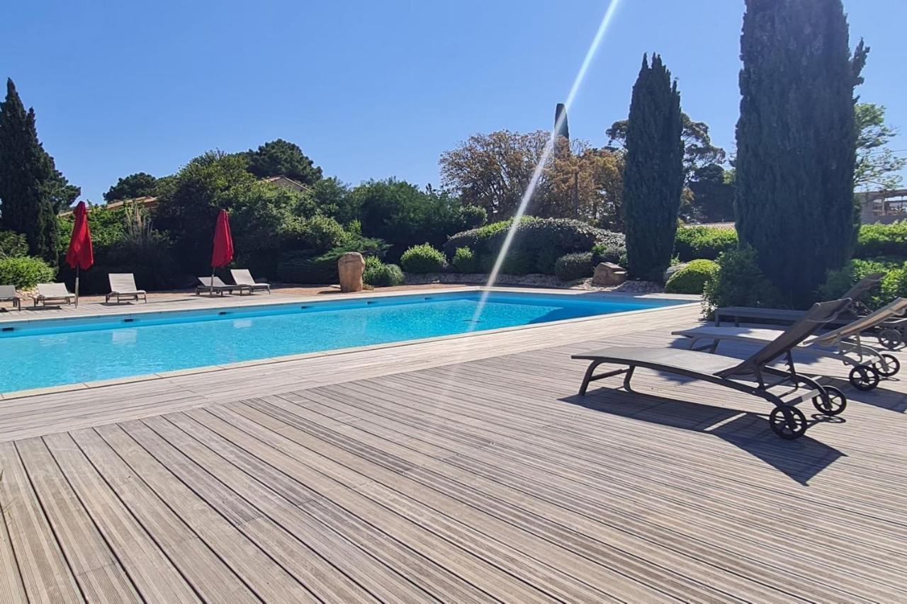 Mini Villa Messicana 5 Pers Piscine 500 M Plage Lecci Dış mekan fotoğraf